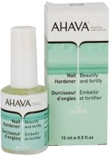 Парфумерія, косметика Зміцнюючий лак для нігтів - Ahava Source Nail Hardener