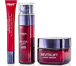 Духи, Парфюмерия, косметика Набор - L'Oreal Paris Revitalift (cr/50ml + eye/cr/15 ml + ser/30ml)