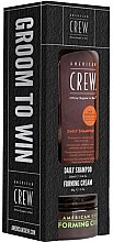 Парфумерія, косметика Набір - American Crew Daily Gift Set (smp/250ml + h/cr/85g)