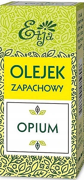 Ароматна олія "Опіум" - Etja Aromatic Oil White Opium — фото N1