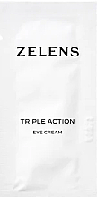 Парфумерія, косметика Крем для очей потрійної дії - Zelens Triple Action Eye Cream (пробник)