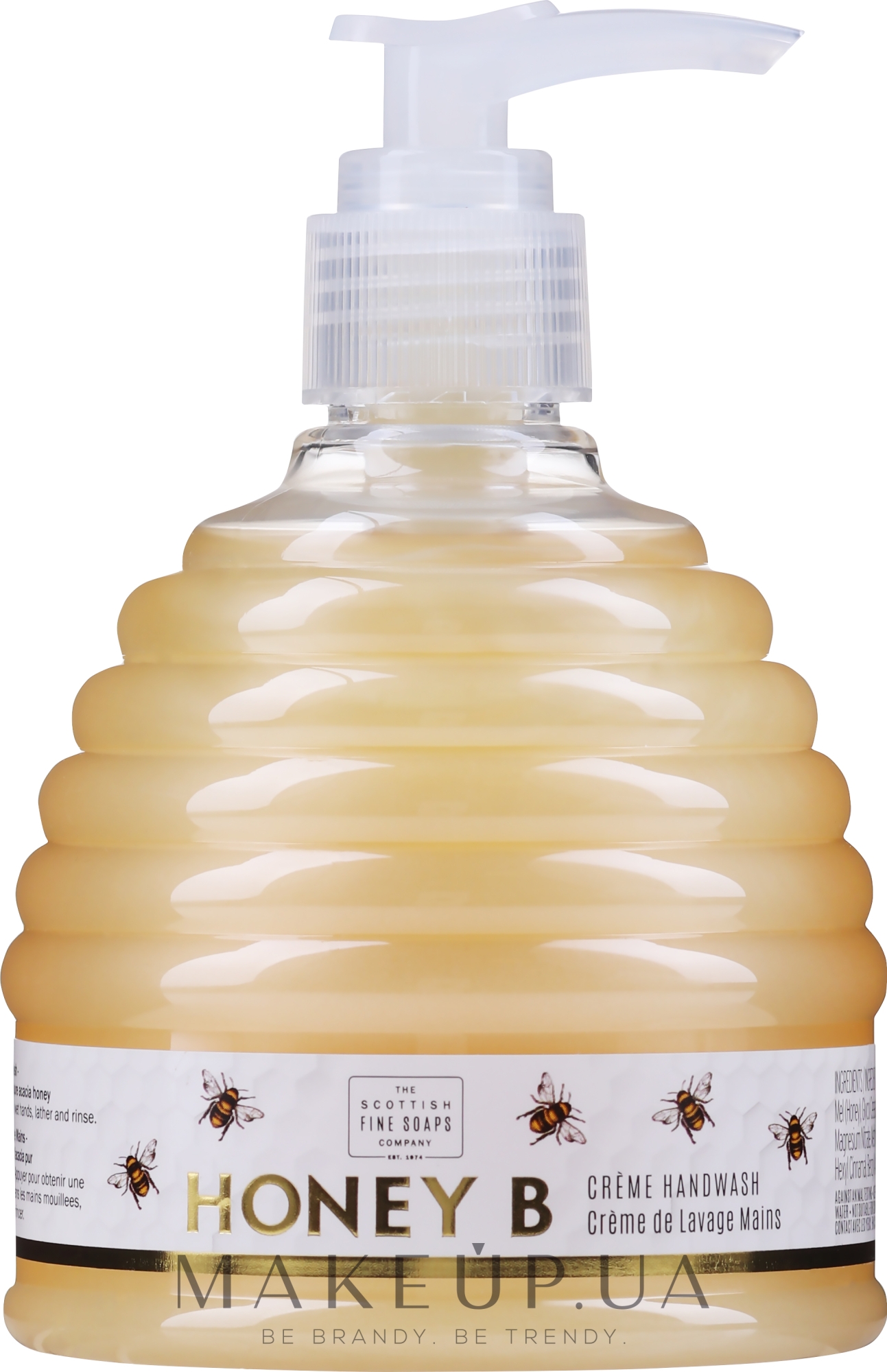 Жидкое мыло для рук - Scottish Fine Soaps Cream Honey B Hand Wash — фото 300ml