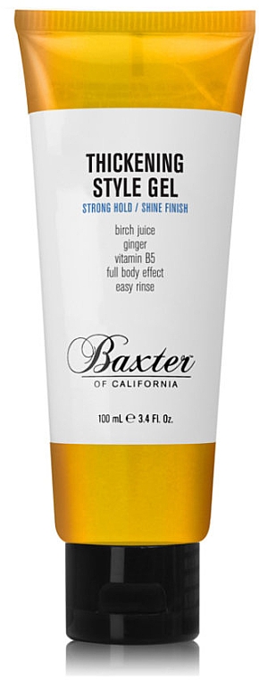 Гель для укладки волос с приданием объёма - Baxter of California Thickening Style Gel — фото N3