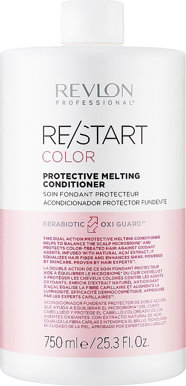 Кондиционер для окрашенных волос - Revlon Professional Restart Color Protective Melting Conditioner (без помпы) — фото N1