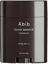 Солнцезащитный стик - Abib Quick Sunstick Protection Bar SPF50+ PA++++ — фото N1