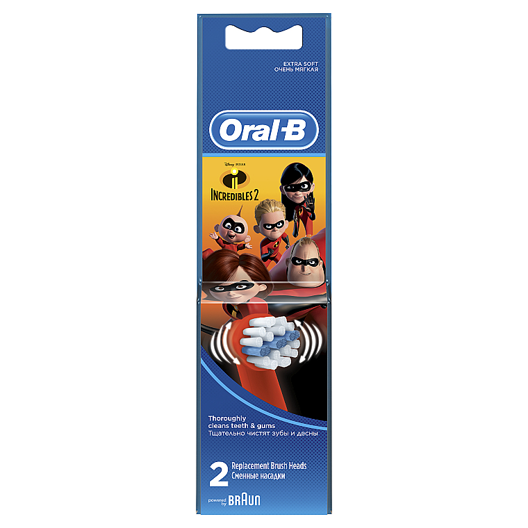 Насадки к электрической зубной щетке - Oral-B Stage Power/EB10 Incredibles — фото N3