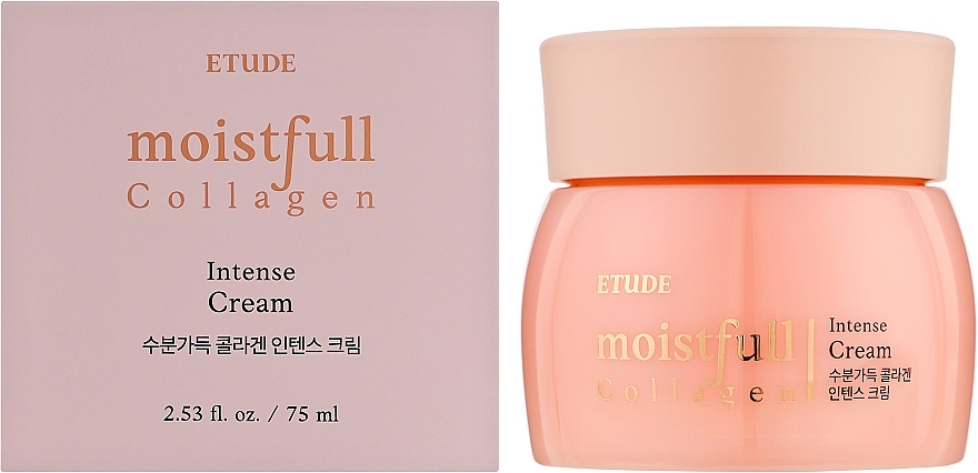 Зволожувальний колагеновий крем для обличчя - Etude House Moistfull Intense Collagen Face Cream — фото N2