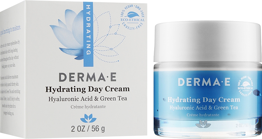 Увлажняющий дневной крем с гиалуроновой кислотой - Derma E Hydrating Day Cream — фото N5
