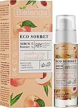 УЦІНКА Зволожувальна і живильна сироватка для обличчя - Bielenda Eco Sorbet Moisturizing & Nourishing Serum Booster * — фото N2