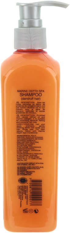 Шампунь для волос склонных к появлению перхоти - Angel Professional Paris Dandruff Hair Shampoo — фото N2
