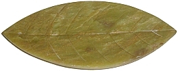 Подставка для благовоний "Leaf" из мыльного камня - Himalaya dal 1989 Flame Incense Holder — фото N1