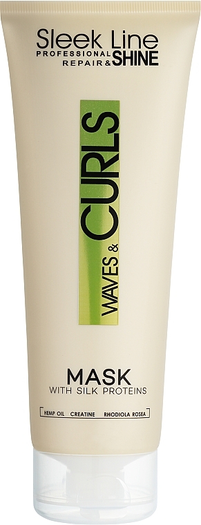 Маска для хвилястого волосся - Stapiz Sleek Line Waves & Curles Mask — фото N1
