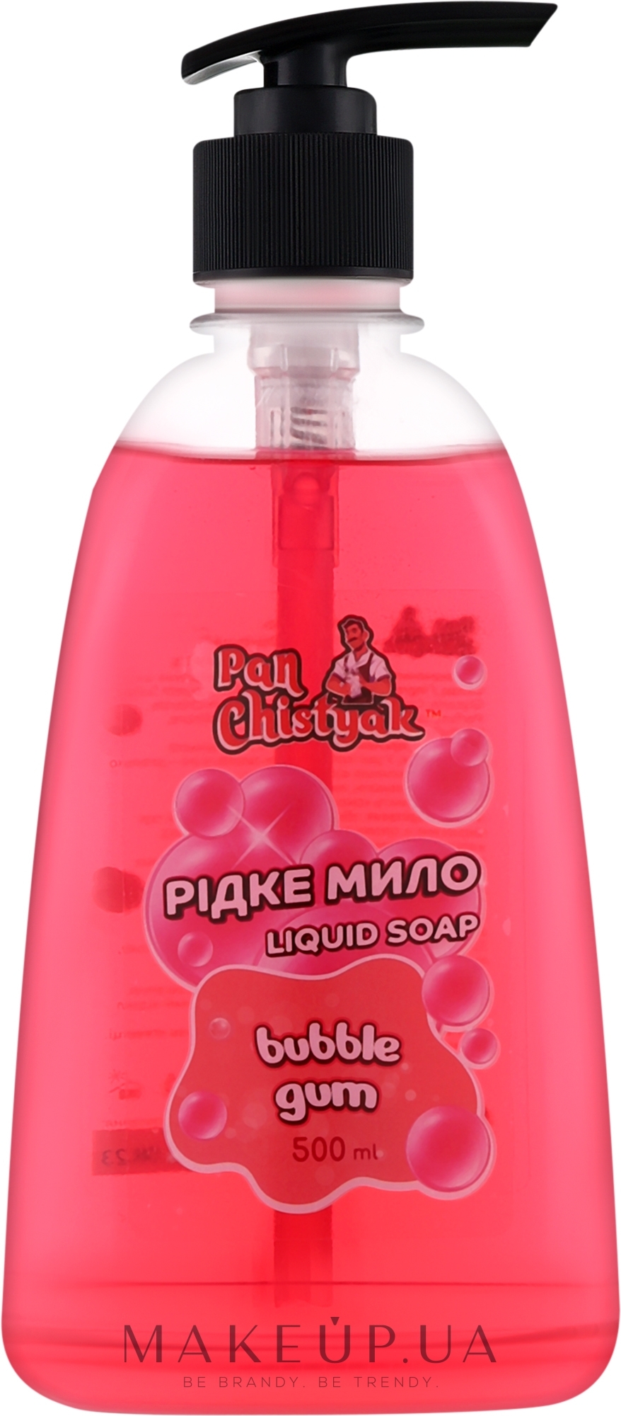 Жидкое мыло с ароматом бабл гам - Pan Chistyak — фото 500ml