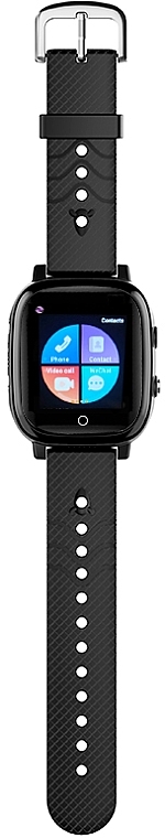 Смарт-часы для детей, черные - Garett Smartwatch Kids Life Max 4G RT — фото N3