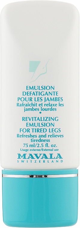 Успокаивающая эмульсия для уставших ног - Mavala Revitalizing Emulsion for Tired Legs 