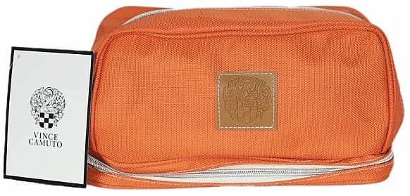 Дорожня сумка, помаранчева - Vince Camuto Men Travel Kit — фото N2