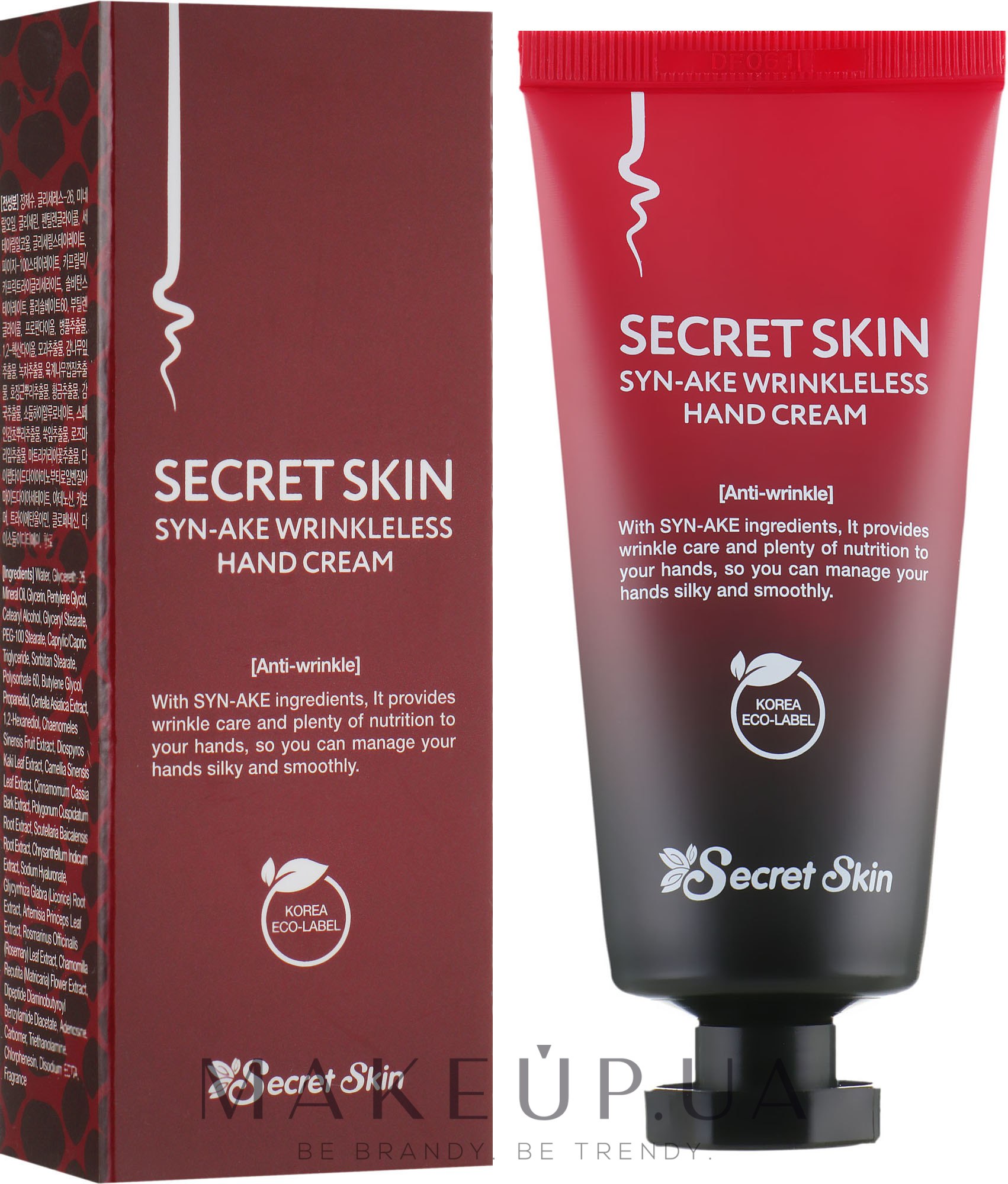 Крем скин отзывы. Secret Skin для рук. Крем для рук с пептидами. 8809540514464. Крем для рук с syn-ake, 100 мл, la Miso.