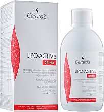 Пищевая добавка, стимулирующая и ускоряющая обмен веществ - Gerard's Cosmetics Lipo-Active Drink — фото N2