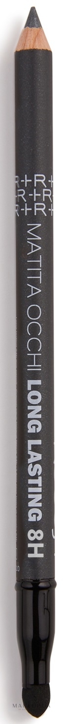 Карандаш для глаз - Rougj+ Long Lasting 8H Eye Pencil — фото Anthracite