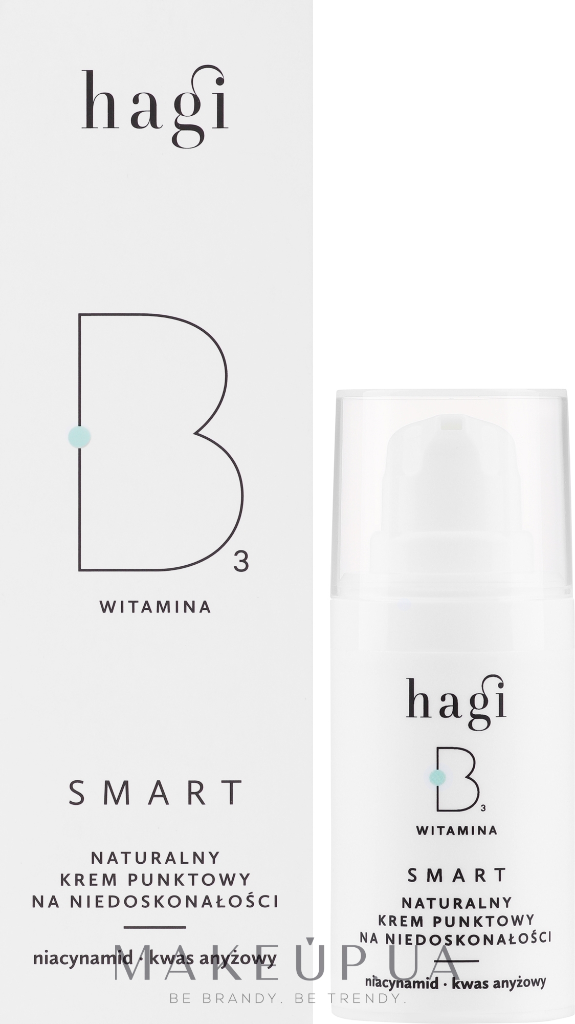 Крем для для жирной и склонной к несовершенствам кожи - Hagi Smart B3 Witamina — фото 15ml