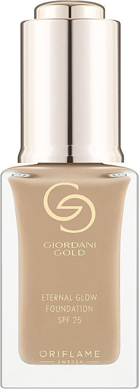 Сияющая тональная основа - Oriflame Giordani Gold Eternal Glow Foundation SPF25 — фото N1