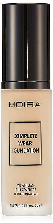 Тональная основа - Moira Complete Wear Foundation — фото N1