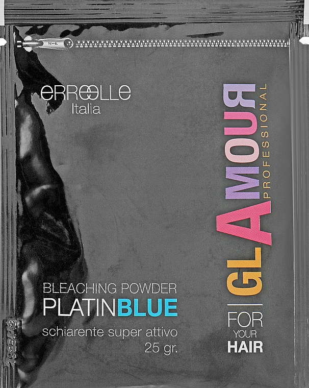 Голубой порошок для осветления волос - Erreelle Italia Glamour Professional Expo Blue Bleaching Powder