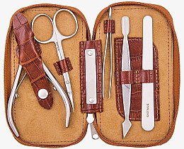 Духи, Парфюмерия, косметика Набор маникюрный "Basic", MS-01, 5 предметов - Staleks Manicure Set