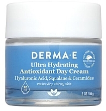Парфумерія, косметика Зволожувальний денний крем з гіалуроновою кислотою - Derma E Hydrating Day Cream