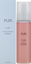 Спрей-фиксатор макияжа с эффектом сияния - Pur Lit Mist Illuminating Setting Spray — фото N2
