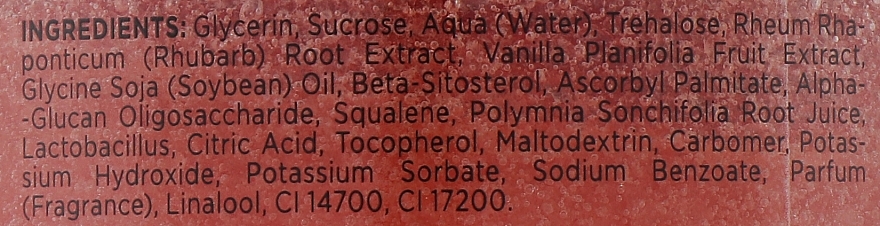 Увлажняющий скраб для тела "Рабарбар и ваниль" - Bielenda Scrub Coctail Rabarbar & Vanilla — фото N2