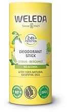 Дезодорант-стік із лимоном та бергамотом - Weleda Deodorant Stick Citrus-Bergamot — фото N1