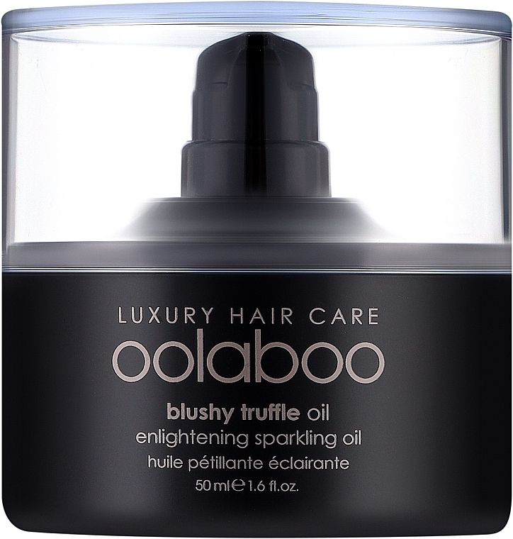 Масло для сияния и блеска волос - Oolaboo Blushy Truffle Enlightening Sparkling Oil