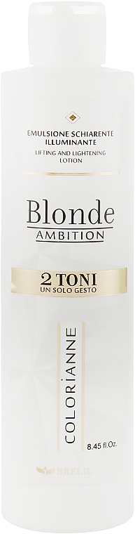Освітлювальний лосьйон для волосся - Brelil Colorianne Blonde Ambition — фото N1