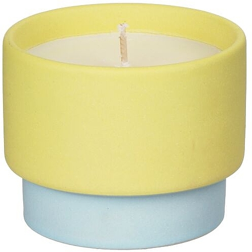 Ароматическая свеча "Мята" - Paddywax Colour Block Minty Verde Soy Candle — фото N1