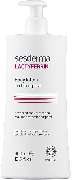 Лосьйон для тіла - SesDerma Laboratories Lactyferrin Body Lotion Advanced Body Protection — фото N1