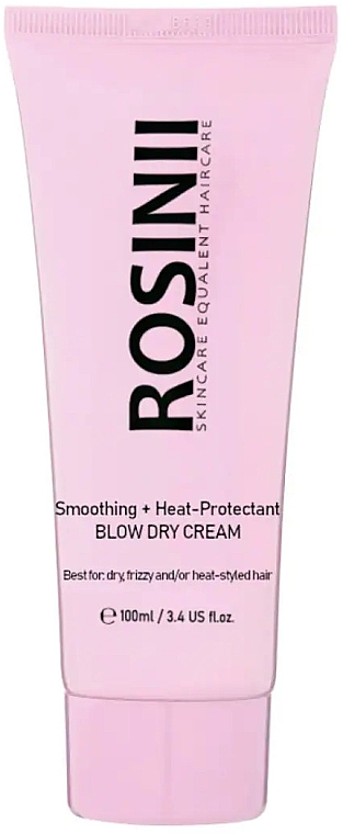 Крем-термозахист для волосся - Rosinii Smoothing + Heat Protectant Blow Dry Cream — фото N1