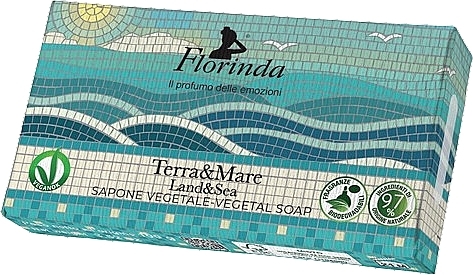 Натуральне мило «Море та земля» - Florinda Vegetal Soap — фото N1