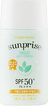 Парфумерія, косметика Сонцезахисний крем для обличчя - Etude House Sunprise Mild Airy Finish SPF50+/PA+++