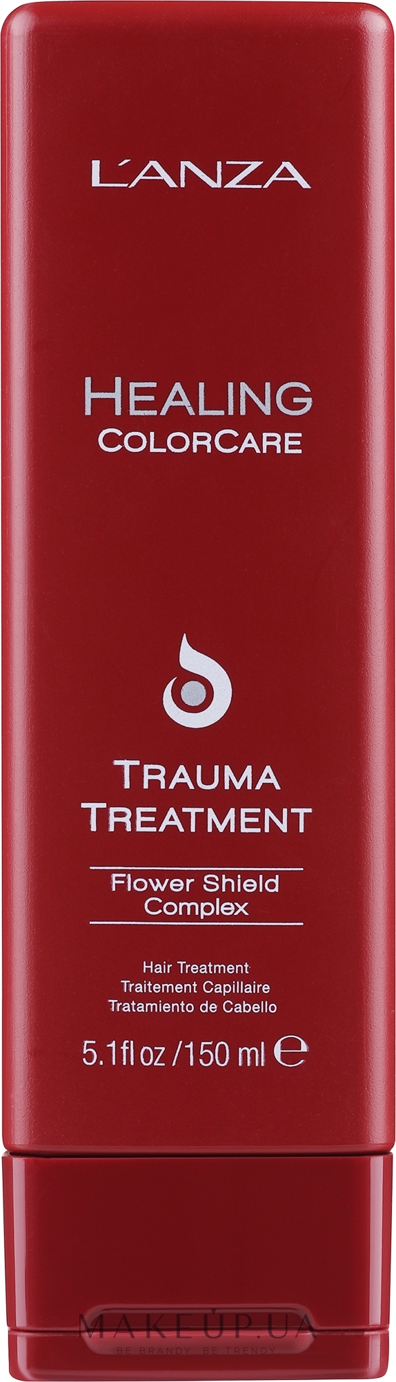 Маска для пошкодженого, фарбованого волосся - L'Anza Healing ColorCare Trauma Treatment — фото 150ml