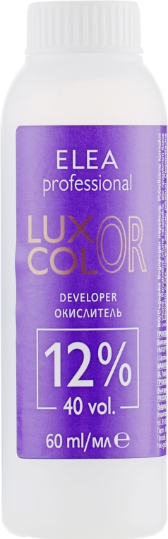 Окислювач 12% - Elea Professional Luxor Color — фото N3