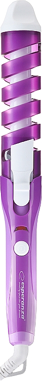 Спиральная плойка, фиолетовая - Esperanza EBL009V — фото N1