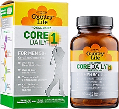 Витаминно-минеральный комплекс для мужчин 50+ - Country Life Core Daily-1 for Men 50+ — фото N2