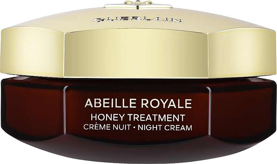 Нічний крем для обличчя з медом - Guerlain Abeille Royale Honey Treatment Night Cream — фото N1