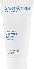 Парфумерія, косметика Гель для тіла з алое вера без запаху - Santa Verde Body Care Pure Aloe Vera Gel Fragrance Free