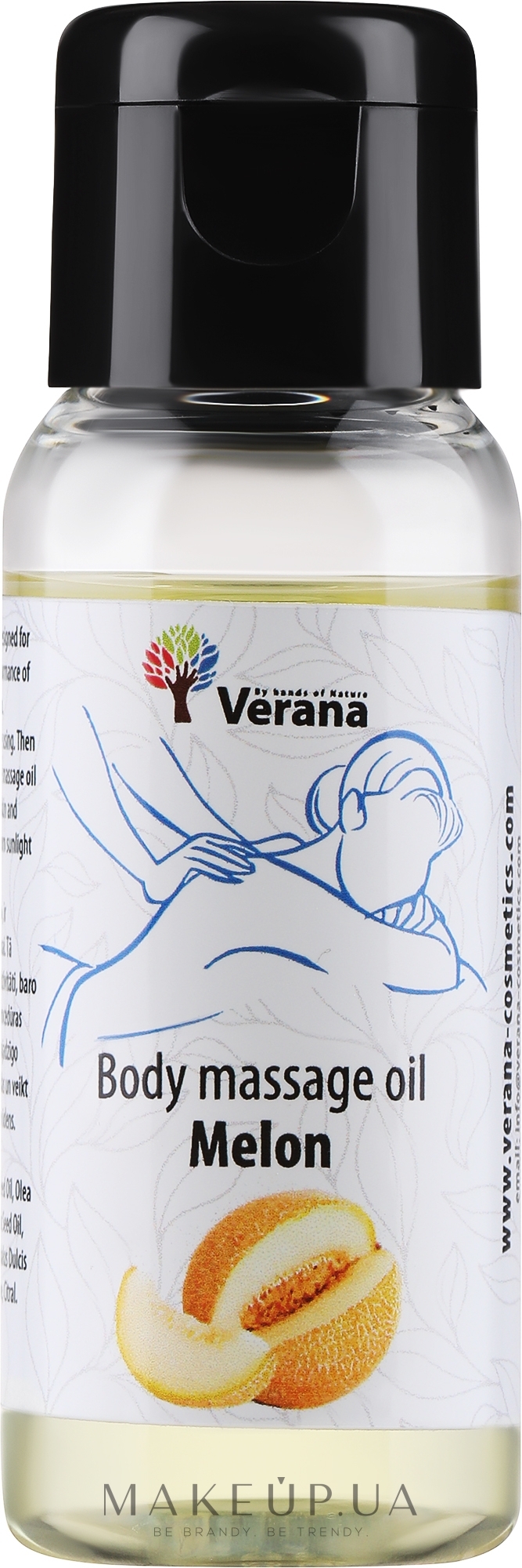 Массажное масло для тела "Melon" - Verana Body Massage Oil  — фото 30ml