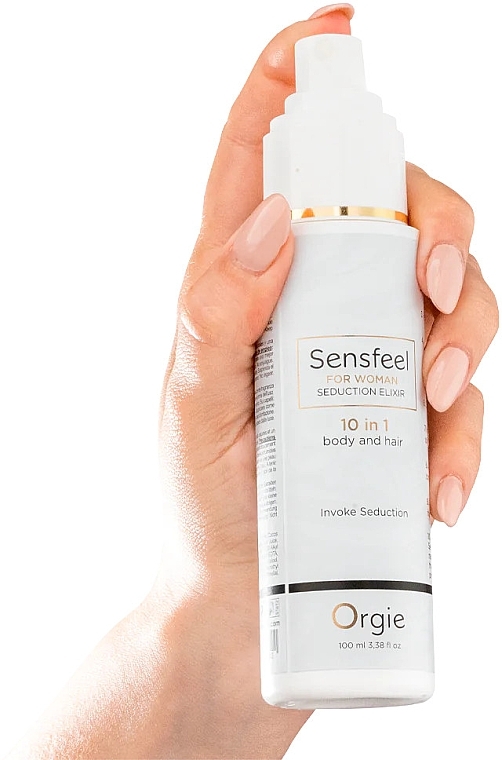 Orgie Sensfeel For Woman Seduction Elixir 10in1 - Спрей для волос и тела — фото N4
