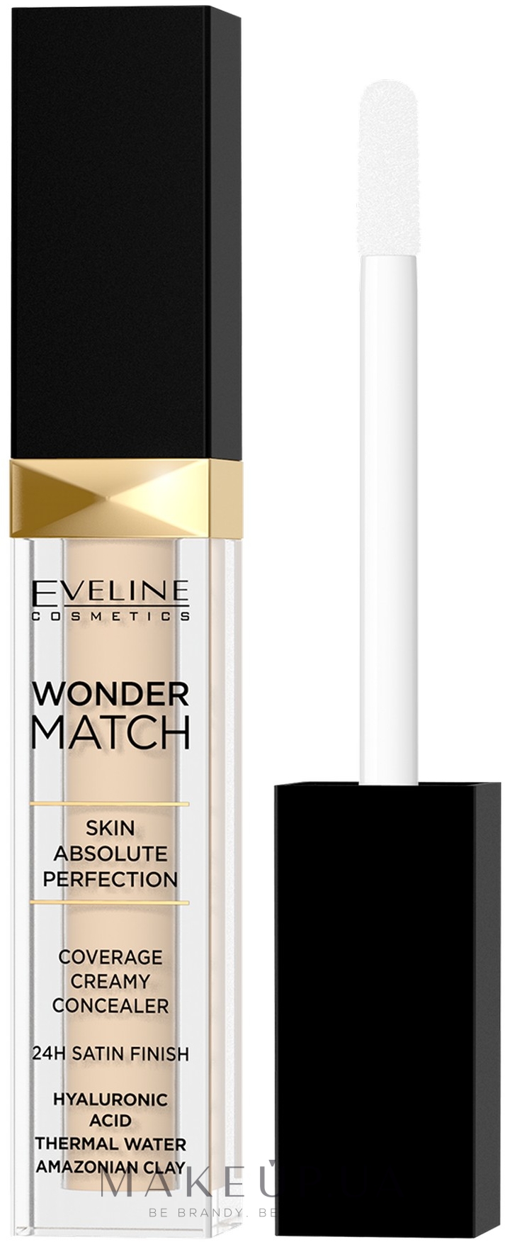 Консилер - Eveline Cosmetics Wonder Match Coverage Creamy Concealer — фото 01 - Light