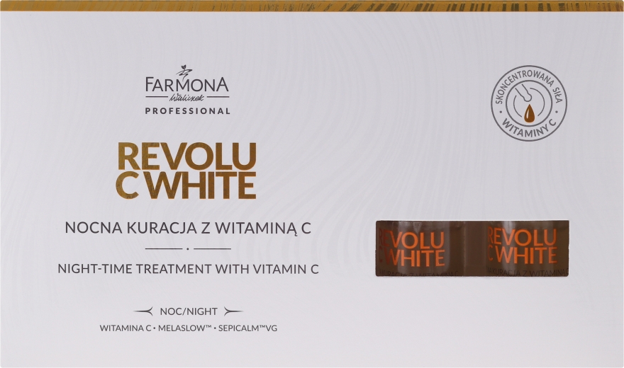 Концентрат ночной с витамином С - Farmona Professional Revolu C White Night-Time Treatment — фото N1