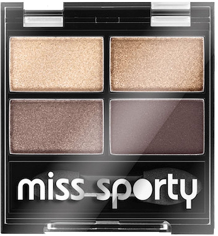 Тіні для повік - Miss Sporty Studio Colour Quattro Eye Shadow — фото N1